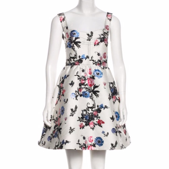 Valentino 2017 Enchanted Brocade Jungle Dress